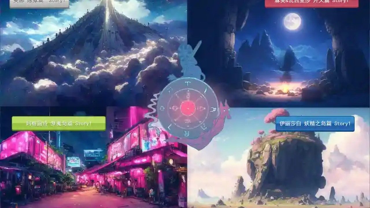 魔女骑士安娜 章节推进 画面